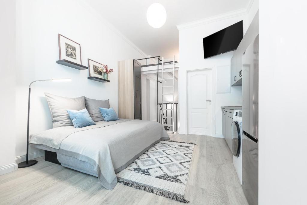 The Mierendorf I, budget group & family apartment, 1BR, 1 Living room, ideal for 2 – 4 Guests